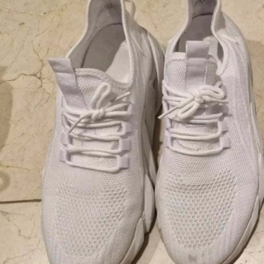 [BUNJANG] Men's White Running Shoes Size 270 / 흰색 런닝화 남성 270