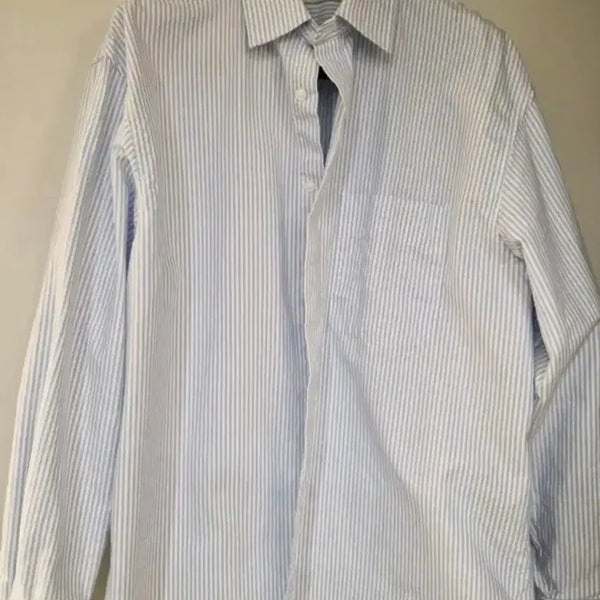 [BUNJANG] Mind Bridge Standard Stripe Shirt / 마인드브릿지 스탠다드 스트라이프 셔츠