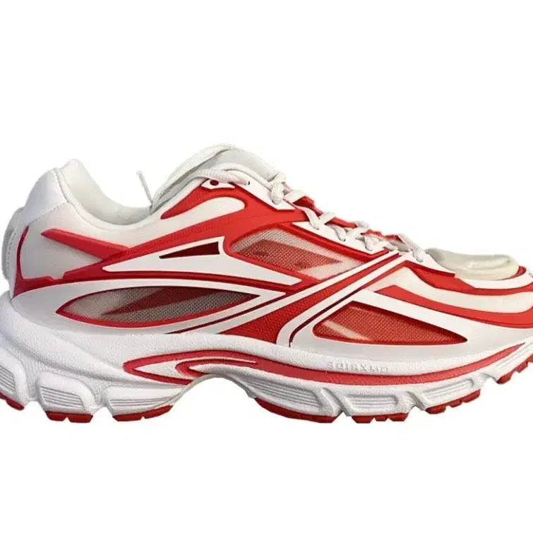 [BUNJANG] Reebok x Kanghyuk Premier Road Modern White Red Sneakers / 290 리복 x 강혁 프리미어 로드 모던 화이트 레드