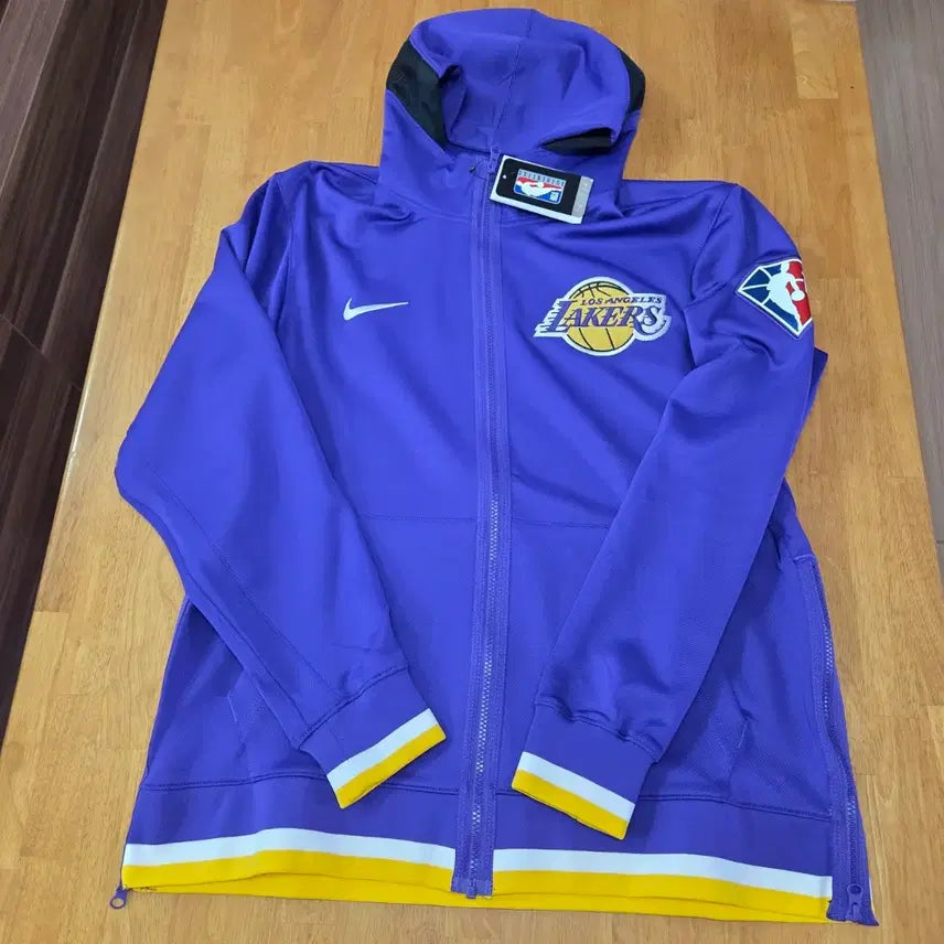 [BUNJANG] Nike LA Lakers Full Zip Jacket / L 나이키 LA레이커스 집업 NBA
