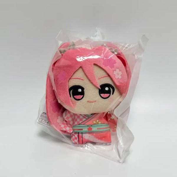 [BUNJANG] Banpresto Sakura Miku Chibi Series Plush Doll (Sealed) / 미개봉,정품) 반프레스토 사쿠라 미쿠 치비구루미 인형