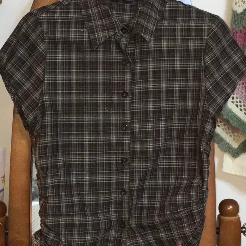 [BUNJANG] Mori Girl Checkered Shirt / [옷장정리 SALE] 모리걸 체크 셔츠