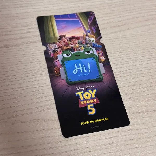 [BUNJANG] Toy Story 5 Special Ticket Sticker OT CINEQ / 토이스토리5 스페셜티켓 스티 오티 씨네큐