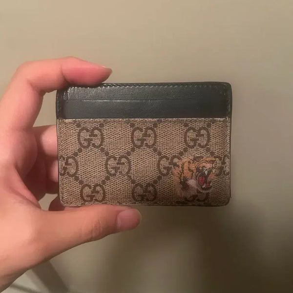 [BUNJANG] Gucci Tiger Card Holder / 구찌 타이거 카드지갑