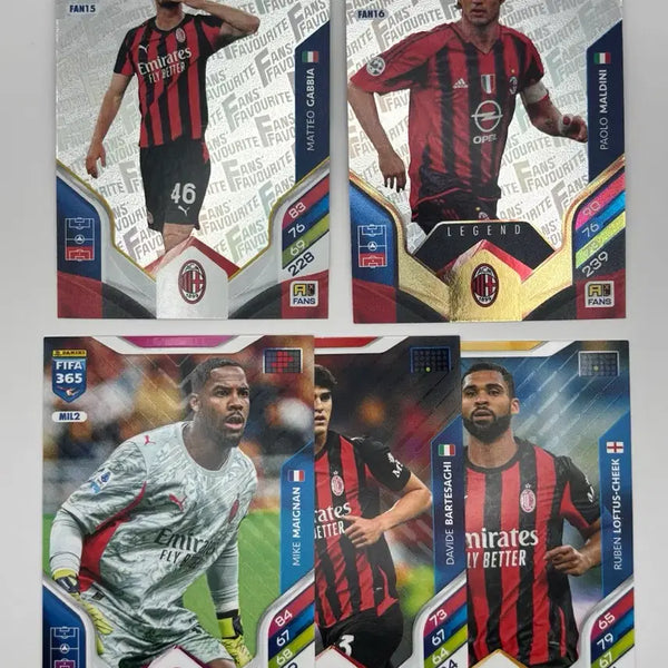 [BUNJANG] AC Milan Trading Card Set / AC밀란 카드 세트