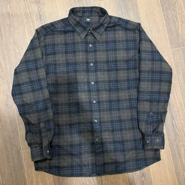 [BUNJANG] Uniqlo Flannel Shirt XL / (XL) 유니클로 플란넬 셔츠