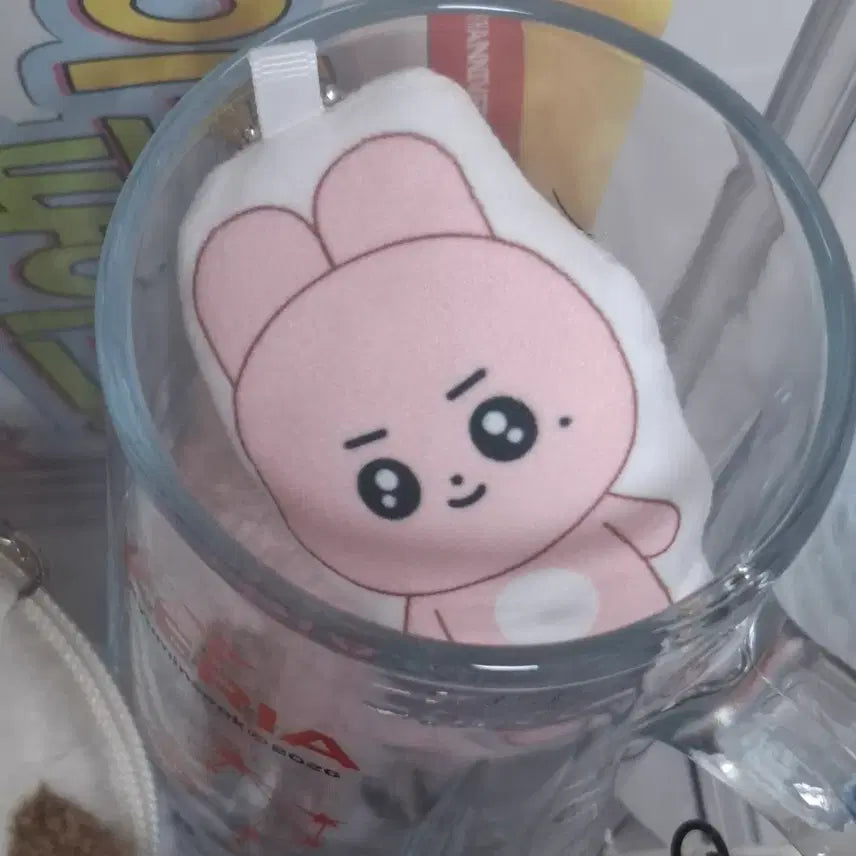 [BUNJANG] T1 Keria Animal Friends Cushion Keyring (Opened) / T1 티원 케리아 어나더 애니멀프렌즈 쿠션키링 인형 새상품