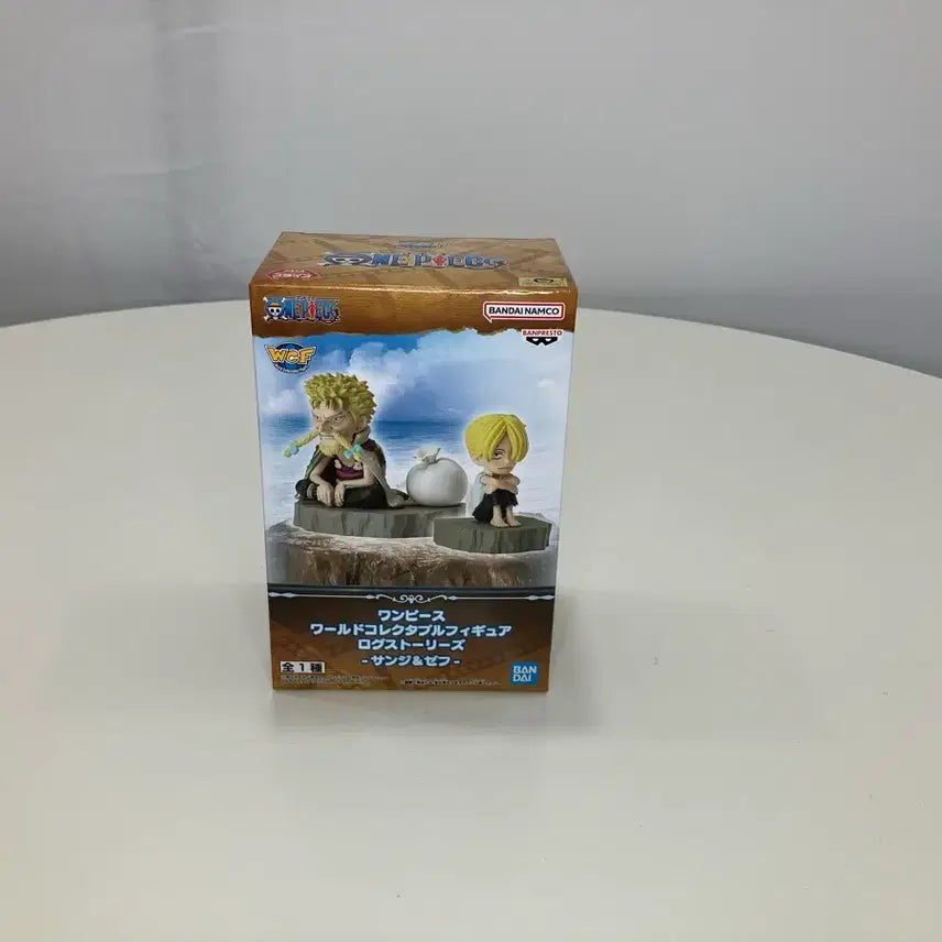 [BUNJANG] One Piece World Collectable Figure Rogue Story Sanji & Jeff (Gold Cat) / [미개봉] 원피스 월콜 로그 스토리 상디, 제프 (금고양이)
