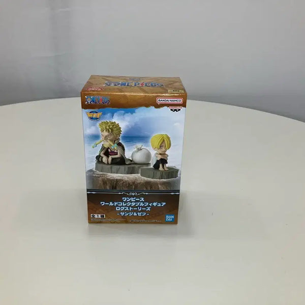 [BUNJANG] One Piece World Collectable Figure Rogue Story Sanji & Jeff (Gold Cat) / [미개봉] 원피스 월콜 로그 스토리 상디, 제프 (금고양이)