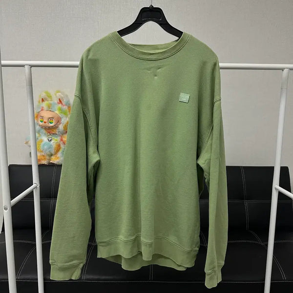 [BUNJANG] Acne Studios Face Patch Sweatshirt Size 105 / 사이즈 105) 아크네 스튜디오 페이스 패치 맨투맨