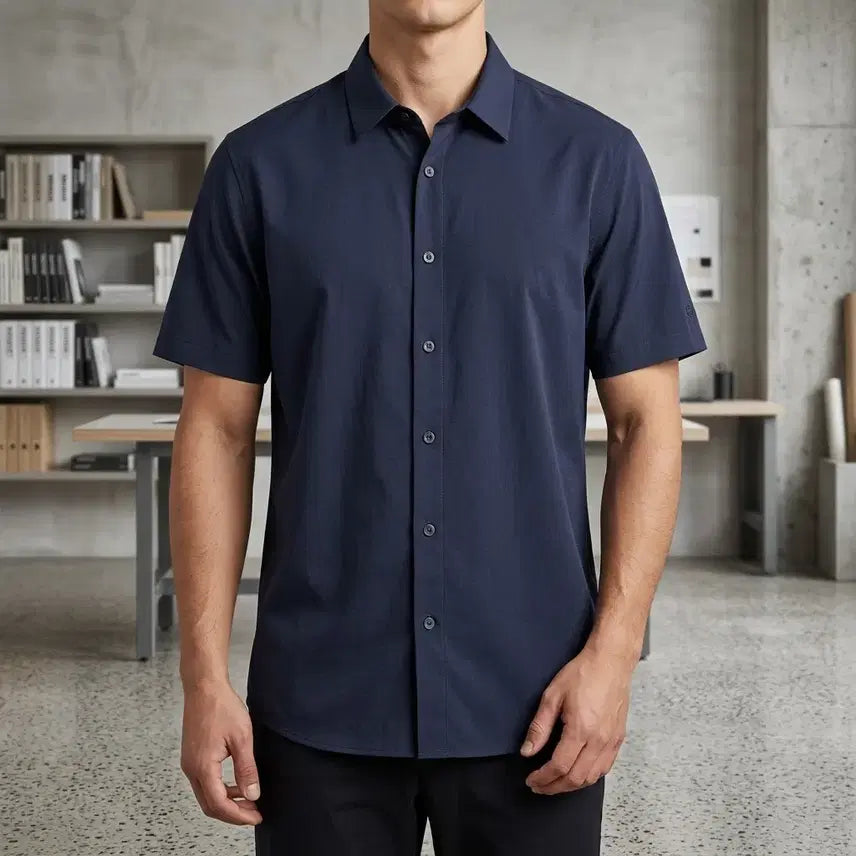 [BUNJANG] K2 Signature Blanc Short Sleeve Shirt / K2 시그니처 블랑 반팔 셔츠 105