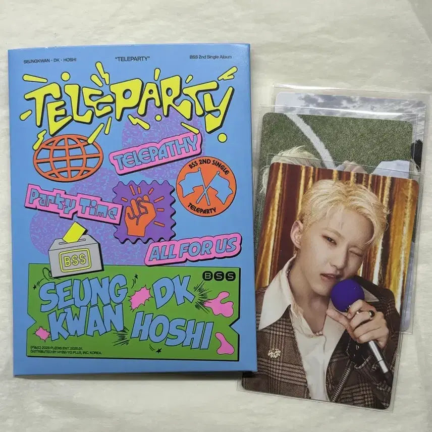 [BUNJANG] SEVENTEEN BSS Hoshi Telepathy Photocard Set / 세븐틴 부석순 텔레파티 호시 (큐알 미사용)