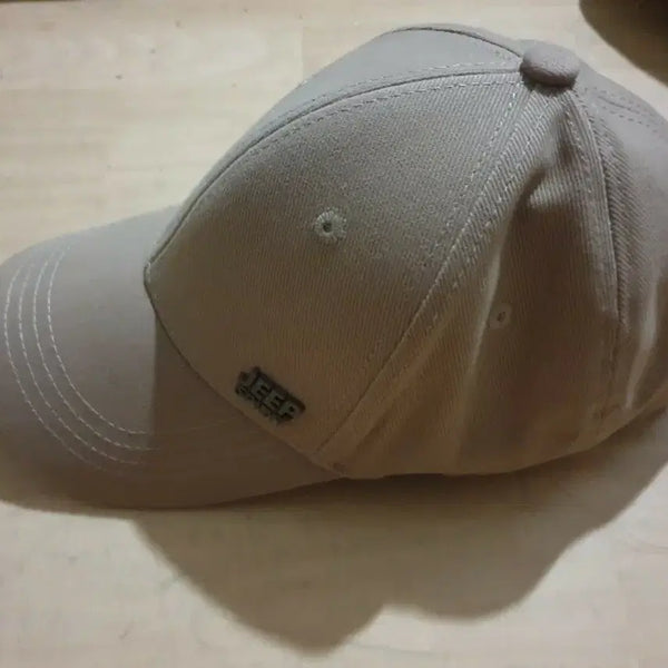 [BUNJANG] Jeep Cotton Baseball Cap - Dark Beige / 지프 볼캡 모자 진한 베이지  상태 좋고