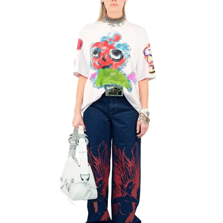 [BUNJANG] Chopova Lowena Who Is She T-Shirt M / 초포바로위나 chopova lowena who is she 티셔츠 M