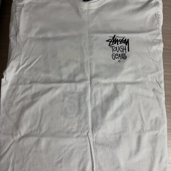 [BUNJANG] Stussy Short Sleeve T-Shirt White / 스투시 반팔티 흰색