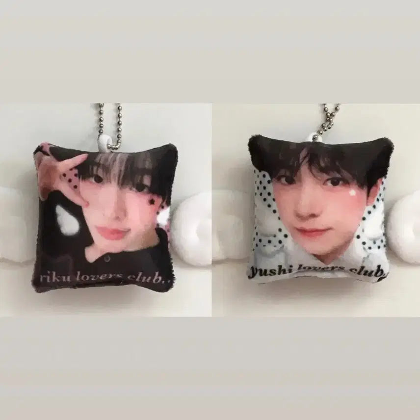 [BUNJANG] NCT WISH Riku & Yushi Cushion Keyring / (새상품)엔시티위시 리쿠유우시 쿠션 키링