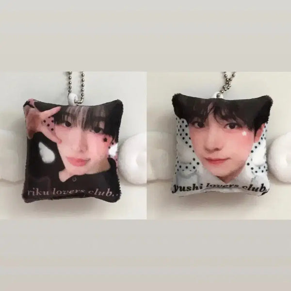 [BUNJANG] NCT WISH Riku & Yushi Cushion Keyring / (새상품)엔시티위시 리쿠유우시 쿠션 키링