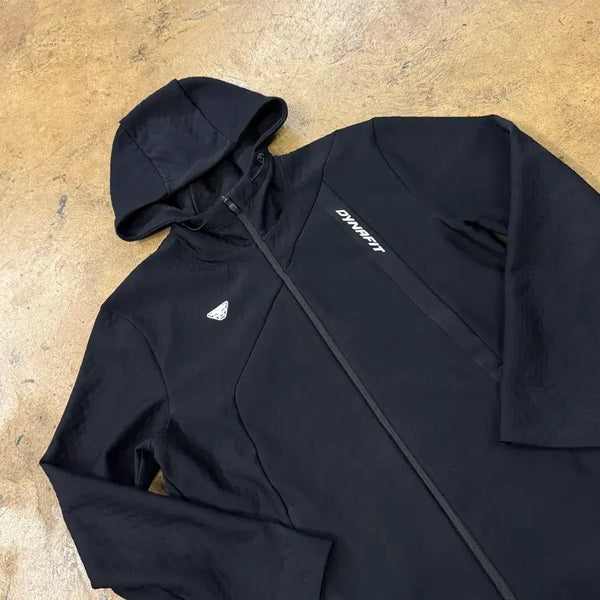 [BUNJANG] Dynafit Hooded Zip-Up Jacket Black XL / [정품/XL] 다이나핏 후드 집업 자켓 블랙