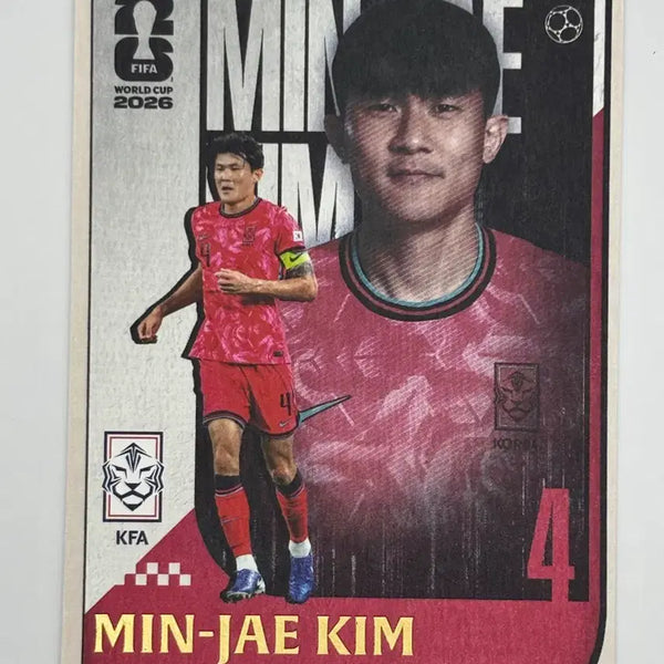 [BUNJANG] Panini Kayou FIFA World Cup 2026 Ultra Kim Min-jae Photocard #552 / PANINI KAYOU FIFA WORLD CUP #552
