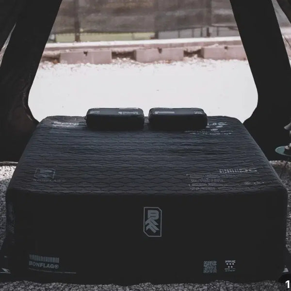 [BUNJANG] Bonflag 2-Person Air Mattress (Black) / 본플래그 에어매트 2인 판매