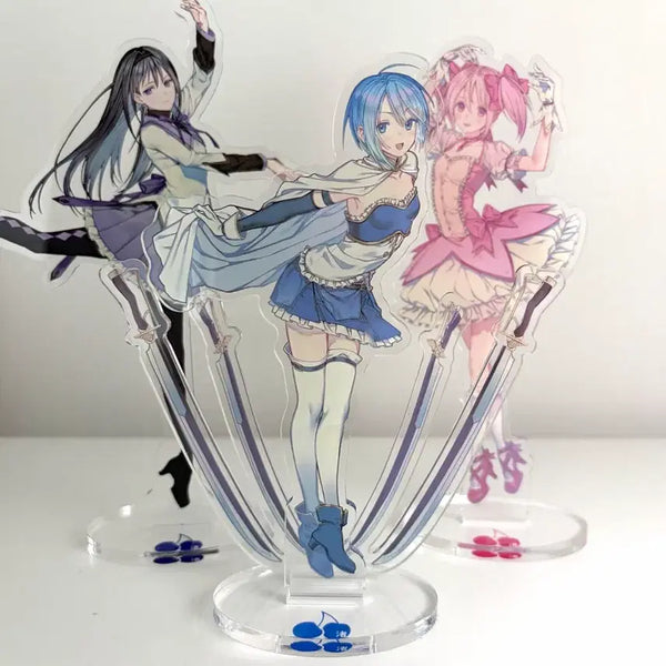 [BUNJANG] Magical Girl Madoka Magica Acrylic Standee Bundle Set / 일괄) 마마마 마법소녀 마도카 마기카 아크릴 스탠드