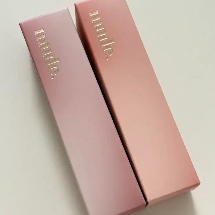 [BUNJANG] Mude Bare Shine Color Lip Tube 01, 02 / 뮤드 베어 샤인 컬러 립 튜브 01, 02