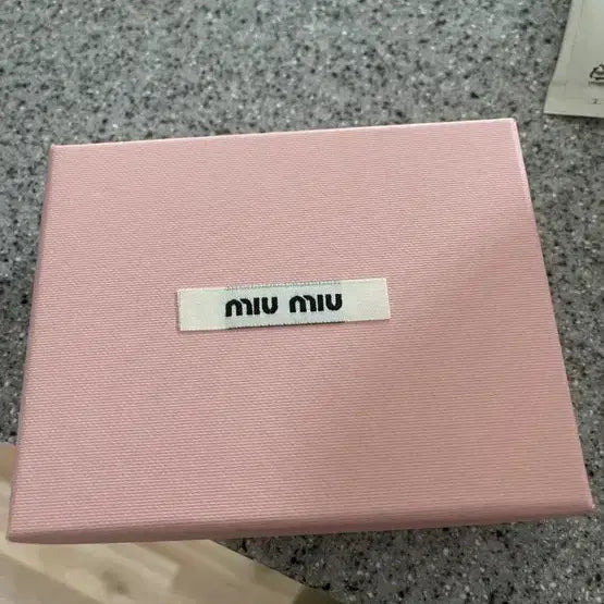 [BUNJANG] Pink Leather Card Holder / 카드지갑