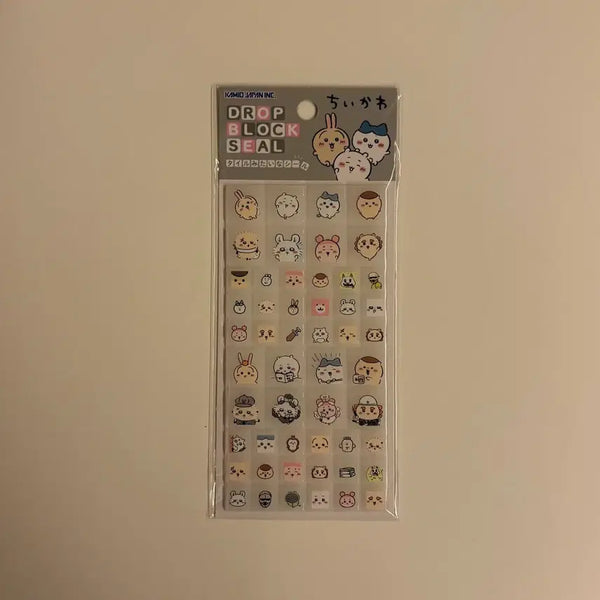 [BUNJANG] Cheekawaii Block Sticker Mix / 치이카와 블록 스티커 믹스