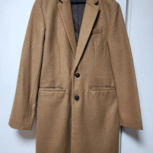 [BUNJANG] Banana Republic Wool Blend Camel Coat M / (새상품) 바나나리퍼블릭 울 혼방 카멜 코트 M 100