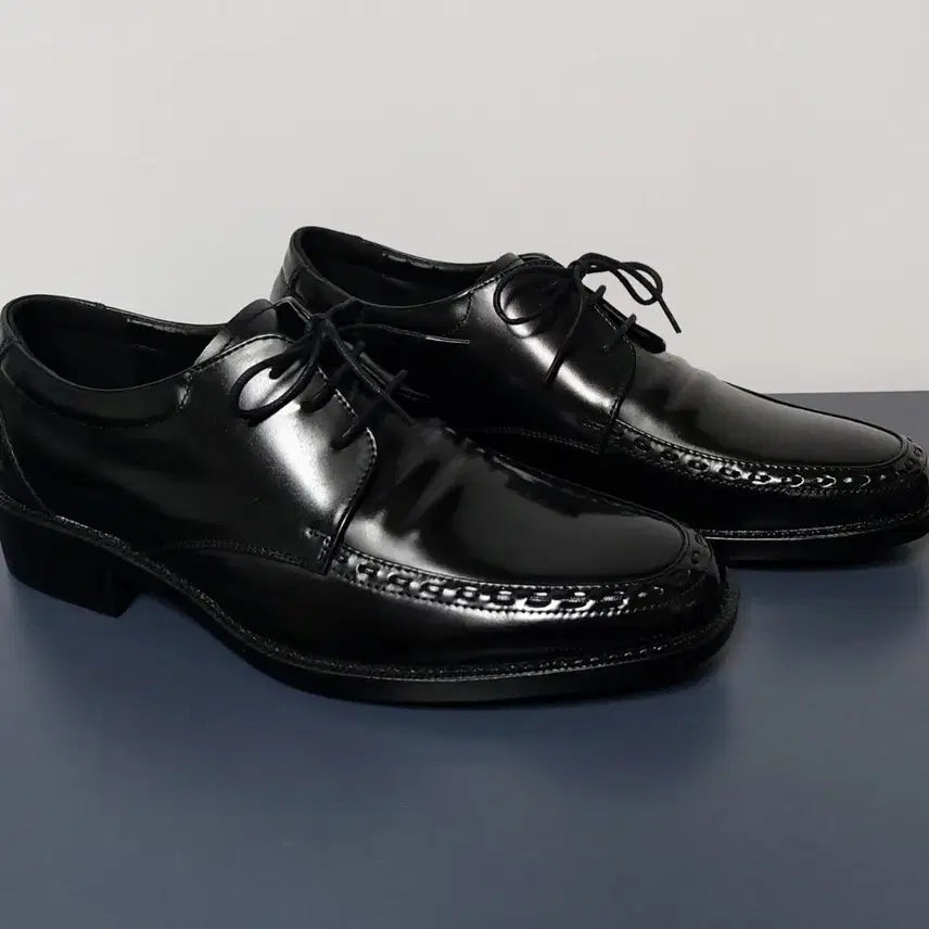 [BUNJANG] Nicole Homme Black Leather Derby Dress Shoes (260mm) / 니콜 옴므(NICOLE HOMME) 정장 구두(260mm)새상품