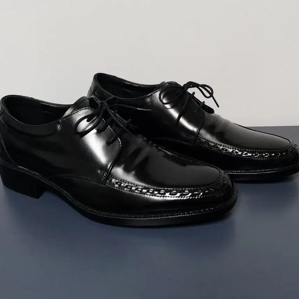 [BUNJANG] Nicole Homme Black Leather Derby Dress Shoes (260mm) / 니콜 옴므(NICOLE HOMME) 정장 구두(260mm)새상품