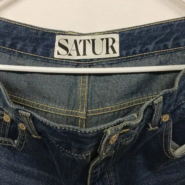 [BUNJANG] Saturn Denim Pants Jeans / 새턴 데님 팬츠 청바지
