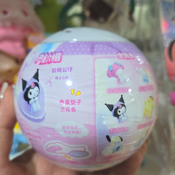 [BUNJANG] Sanrio Kuromi Scented Cushion Figure (Sealed) / 산리오 향기쿠션 피규어 (쿠로미)