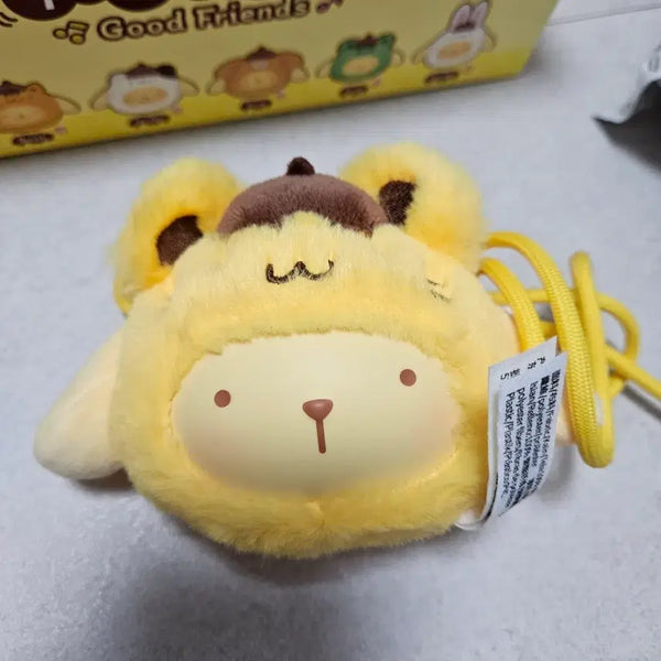 [BUNJANG] Toptoy Pompompurin Plush Keychain/Necklace (Sealed) / 정품 탑토이 폼폼푸린 인형 키링/목걸이(미개봉1)