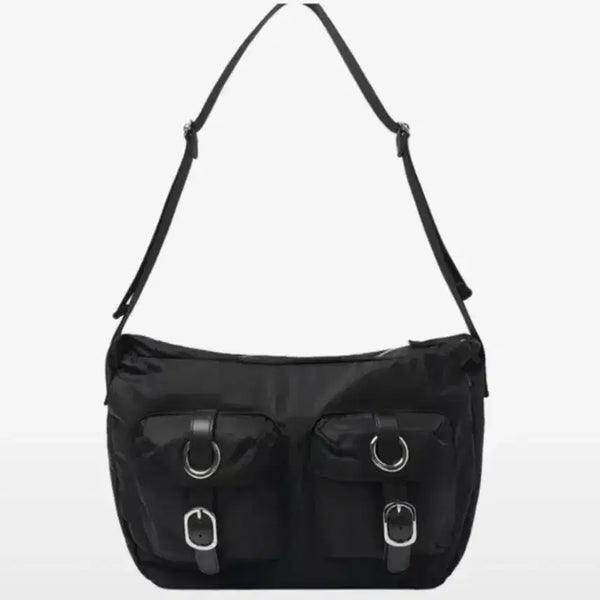 [BUNJANG] OY Double Eyelet Pocket Bag Black / 새상품))OY 더블 아일렛 포켓백 블랙 새상품 (택O) 급처