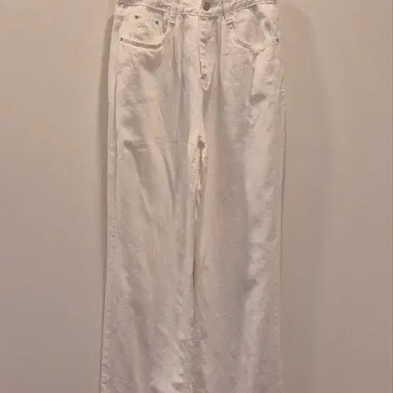 [BUNJANG] Slowmood White Denim Pants Size M / 슬로우무드 화이트 데님 팬츠 M