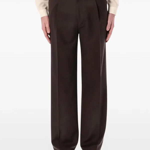 [BUNJANG] Lardini Pleated Wool Trousers Brown / 라르디니 플리츠 울 팬츠 브라운 52 (32~34)