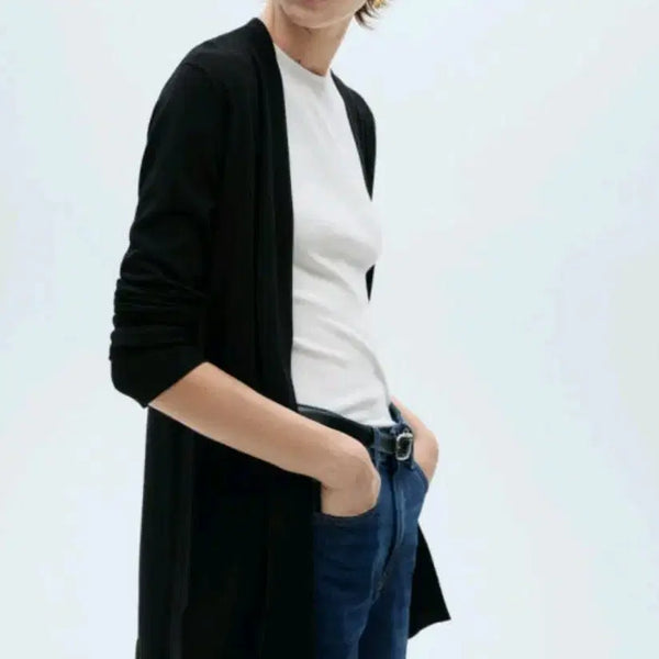 [BUNJANG] Mango Black Cardigan / 새상품 망고 블랙 가디건