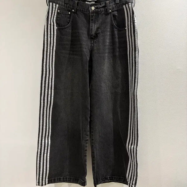 [BUNJANG] Heaven Can Wait HCW Track Pants Grey XL / [XL] heaven can wait HCW 트랙진 그레이