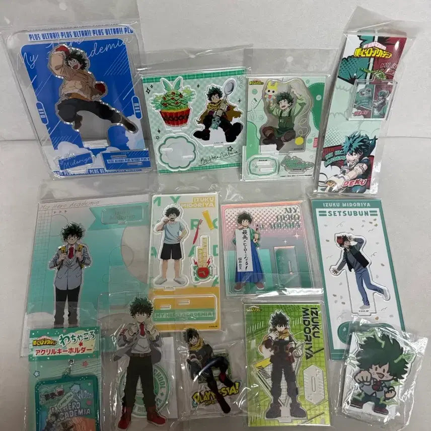 [BUNJANG] My Hero Academia Midoriya Morning Routine Open School Acrylic Standee / 히로아카 모닝 루틴 미도리야 오픈스쿨 미도리야 아크릴 베이스야드