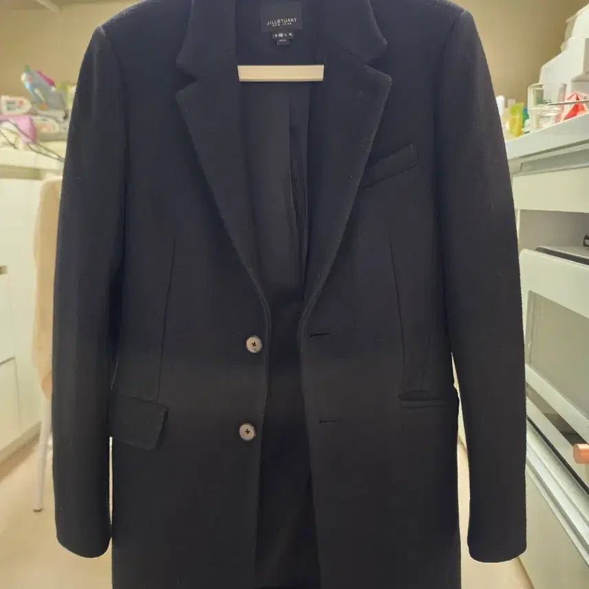 [BUNJANG] Jill Stuart Black Coat / 질스튜어트 블랙 코트 M 새상품 팔아요