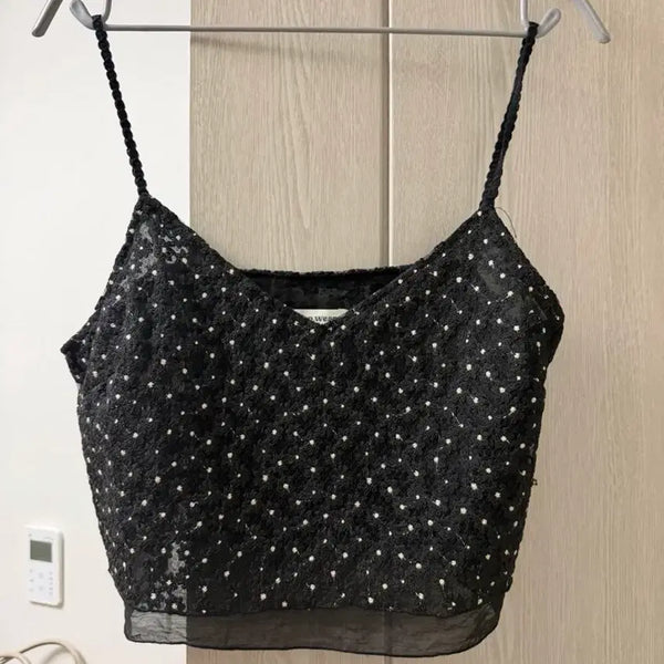 [BUNJANG] Black Bustier Top / 블랙 뷔스티에