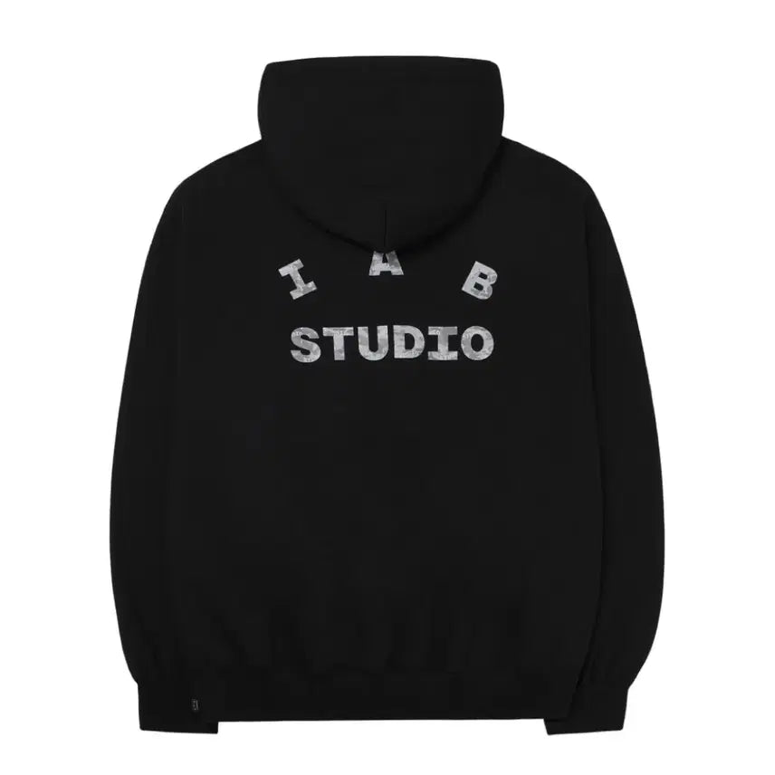 [BUNJANG] IAB Studio Camo Logo Hoodie Black 2XL / [2XL] 아이앱 스튜디오 카모 로고 블랙 후드