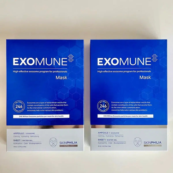 [BUNJANG] Exomune Mask 2 Boxes (4 Masks per Box) / [1+1무배 최신제조]엑소뮨마스크 총2박스