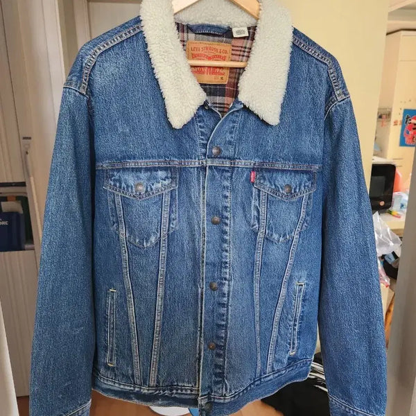[BUNJANG] Levi's Sherpa Jacket XL / [미중고 XL] 리바이스 셰르파 자켓