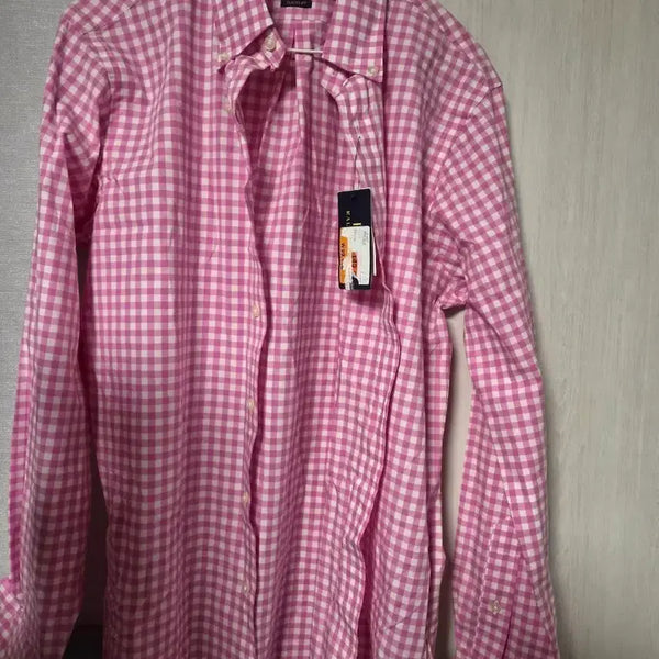 [BUNJANG] Polo Ralph Lauren Men's Check Shirt / 폴로 랄프로렌 남성 체크 셔츠(새상품)
