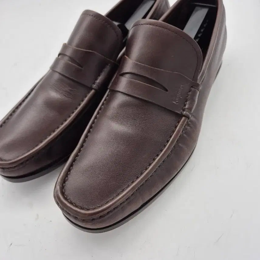 [BUNJANG] Salvatore Ferragamo Men's Loafers Brown Size 270 / 페라가모 로퍼 남성 구두 270브라운