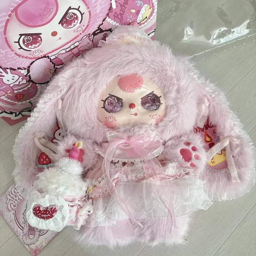 [BUNJANG] BABY 3 Pink Water Eye Limited Edition Happy Birthday Doll / 베이비쓰리 핑크물눈 800 택포 해피버쓰데이(해피버스데이) 한정판
