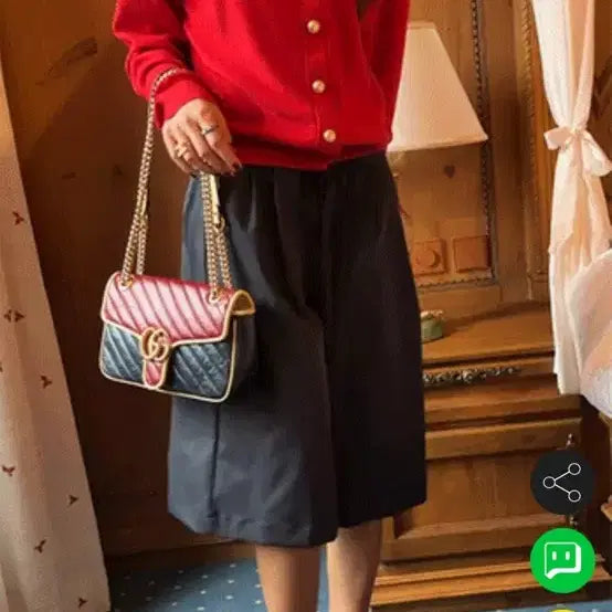 [BUNJANG] Julog Culotte Pants Free Size Black / 줄로그 큐롯팬츠 프리