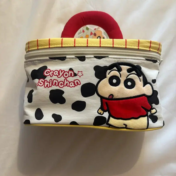[BUNJANG] Crayon Shin-chan Handle Pouch / 짱구는 못말려 핸들 파우치